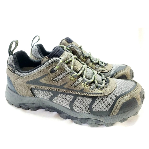 IRISH SETTER Drifter Waterproof Low Hikers Sz 8 Gray Red Wing Electrical Hazard